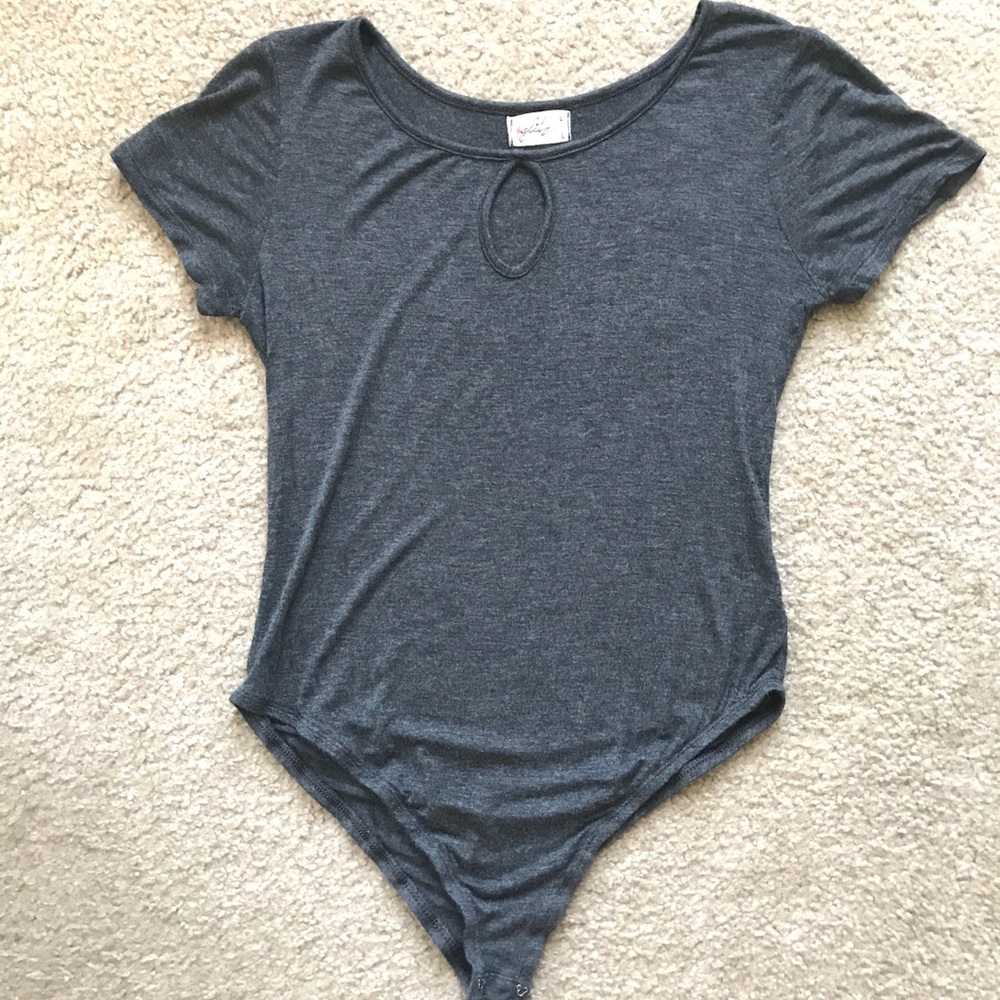 Gray Bodysuit
